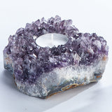 GeoCentral Amethyst Candle Holder