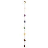 GeoCentral Rough 7-Chakra Wall Hanging 