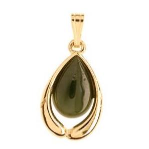 Ariki 22K Gold Green Jade 