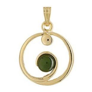 Ariki 22K Gold & Jade "Eternity" Pendant