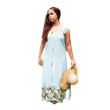 Paradise Bay Hawaiian Floral Column Dress