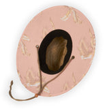 Mollymook "Bingie" Girls Surf Straw Hat- Natural- interior view