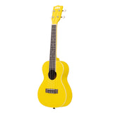 Kala "Lemon Drop" Candy Shoppe Concert Ukulele- Side View