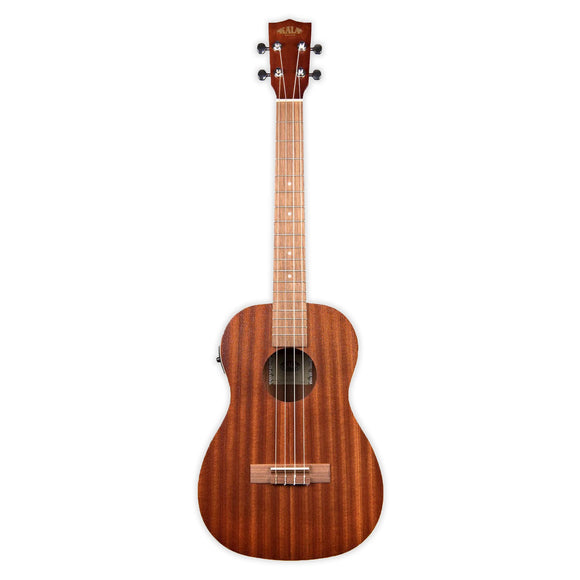 Kala Baritone Ukulele - Mahogany Satin Finish w/ Equalizer 