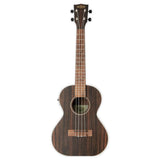 Kala Striped Ebony Tenor Ukulele with Built-in Equalizer