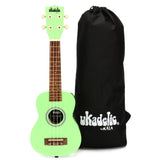 Kala "Grasshopper" Ukadelic Soprano Ukulele with Bag