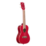 Kala Red Sparke Concert Ukulele- Side View 