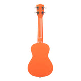 Kala "So Orange "Candy Shoppe Concert Ukulele- back view