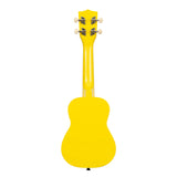 Kala Ukadelic Taxicab Yellow Soprano- back view