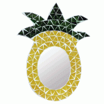 Mosaic Tile Pineapple Mirror 