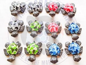 Marble Turtles with Camo Coloring