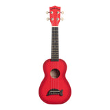 Makala Red Burst Dolphin Soprano Ukulele