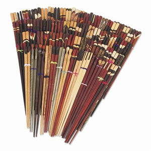 Exotic Inlaid Wood Chopsticks