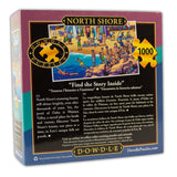 Dowdle "North Shore" Jigsaw Puzzle Back of Packaging