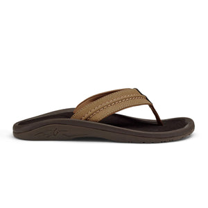 OluKai Men's "Hokua" Sandals- Tan