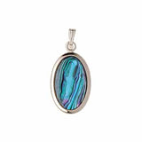 Ariki Paua Plain Oval Pendant - Polynesian Cultural Center