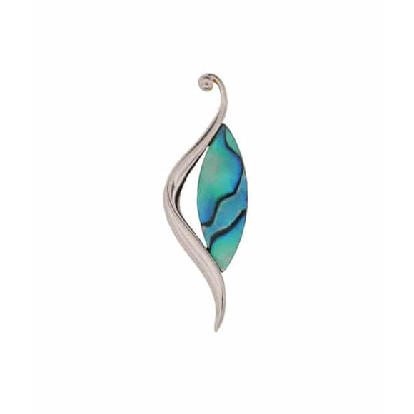 Ariki Paua Egret Pendant