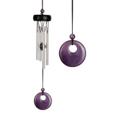 Woodstock Chimes "Precious Amethyst Stone" Wind Chime