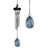 Woodstock Chimes "Precious Lapis" Stone Wind Chime