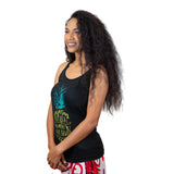 Women's Racerback Pineapple Bliss 2X - Polynesian Cultural Center