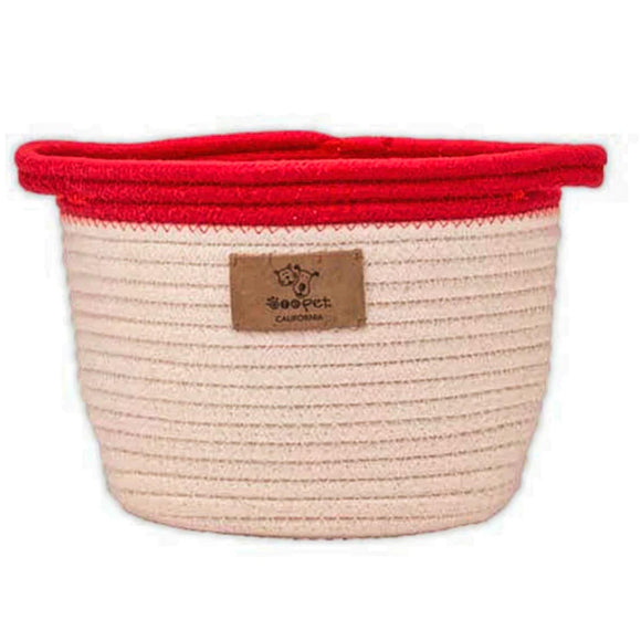 Speckles & Spots Rope Dog Toy Bucket