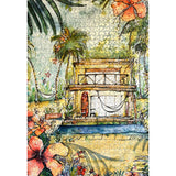 Surf Shack 1000-piece Puzzle "Dream House" by Rebekah Steen - Polynesian Cultural Center