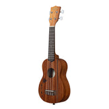 Kala Soprano Ukulele - Mahogany w/ Hawaiian Islands & Tattoo - Polynesian Cultural Center