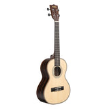 Kala Solid Spruce Top Striped Ebony Tenor Ukulele 