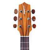 Kamaka Koa 6-string Tenor Ukulele - Closeup of Headstock