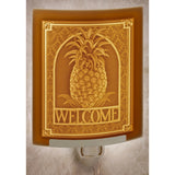 Porcelain Garden “Welcome” Pineapple Night Light