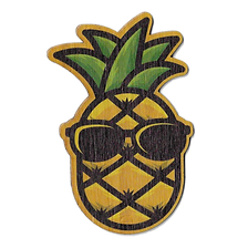  "Cool Pineapple" Bamboo Sticker