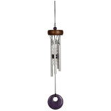 Woodstock Chimes "Precious Amethyst Stone" Wind Chime