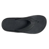 OluKai Hukua Sandal - Black/Dark shadow - Polynesian Cultural Center