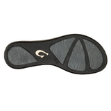 Olukai Women's "Ho'opio" Sandals- Onyx on Onyx