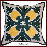 Custom Hawaiian Quilt Pillow Slip 18" - Polynesian Cultural Center