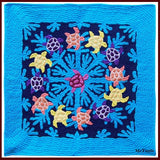 Custom Hawaiian Quilt Wall Hanging 42x42 - Polynesian Cultural Center