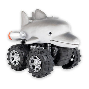 Friction-drive Dolphin Mini Monster Truck Toy