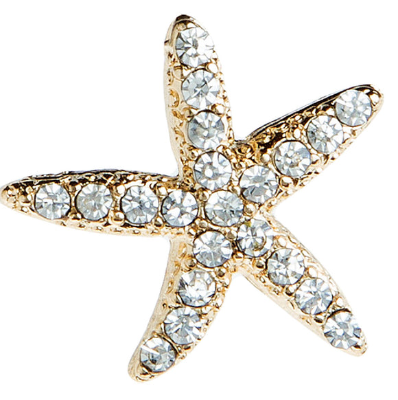 Gold Starfish Earring - The Hawaii Store