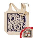 Del Sol Color-Changing "Floral Paradise" Tote Bag without sunlight