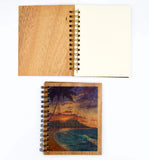 Koa Kards Koa Wood Spiral Notebook- 50 Pages