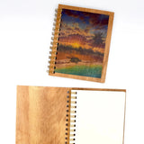 Koa Kards Koa Wood Spiral Notebook- 50 Pages