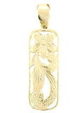 14K Gold 10mm Kaipo Pendant 