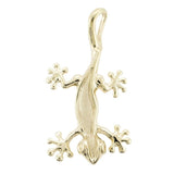 14K Gold Gecko Pendant - Yellow