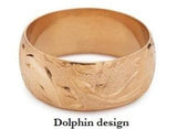 Heirloom 14K Ring 6MM Dolphin Design