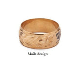 Heirloom 14K Ring 8MM - Polynesian Cultural Center