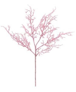 Pink Beaded Twig Spray Ornament- 24''