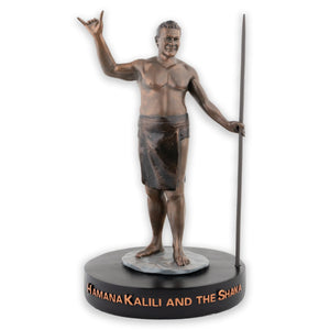 Hamana Kalili "Shaka" Cold Cast Bronze Statuette