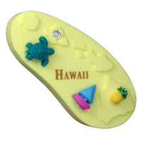 Clay Critters "Hawaiian Islands" Refrigerator Magnet