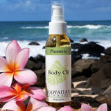 Hawaiian Bath & Body Plumeria Oil,  2-Ounce