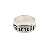 Hawaiian Heirloom Silver Ring-  6mm Small Barrel - Polynesian Cultural Center